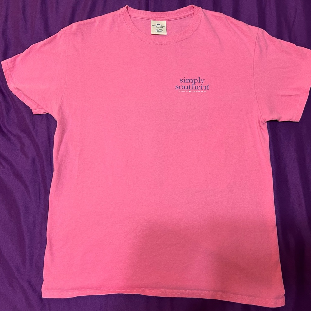 Simply Southern Coral Graphic Tee